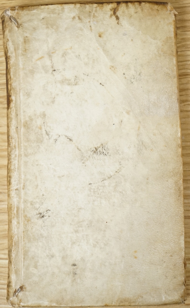 Tissot, Samuel Auguste - Del Morbo Negro Dissertazione ... Tradotta nell' Italiano Idioma. engraved title device; old vellum with red label, 12no. Naples, 1778